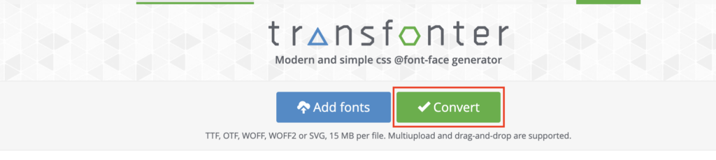 Transfonter converter